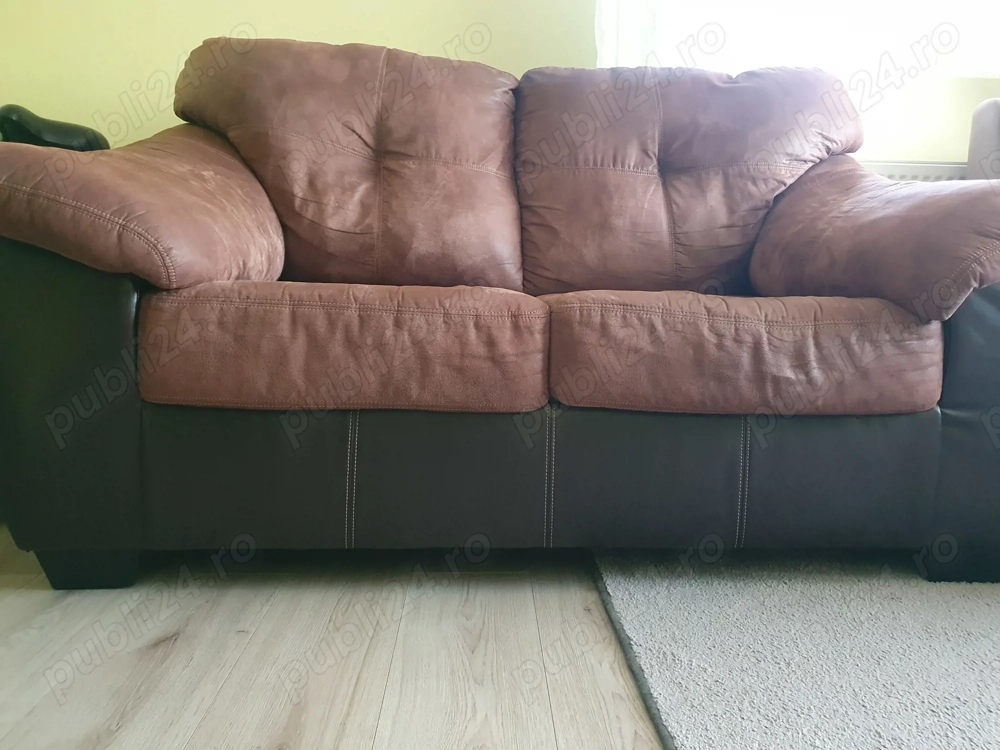 Canapea fixa 2 locuri Mobexpert 