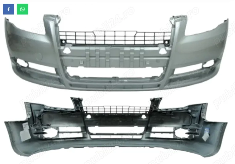 Bara fata Audi A4 B7 2004-2007 simpla Gri LY7G