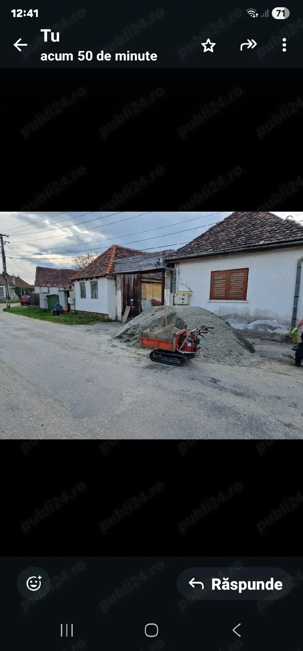 vănd casă nerenovată in Săcădate