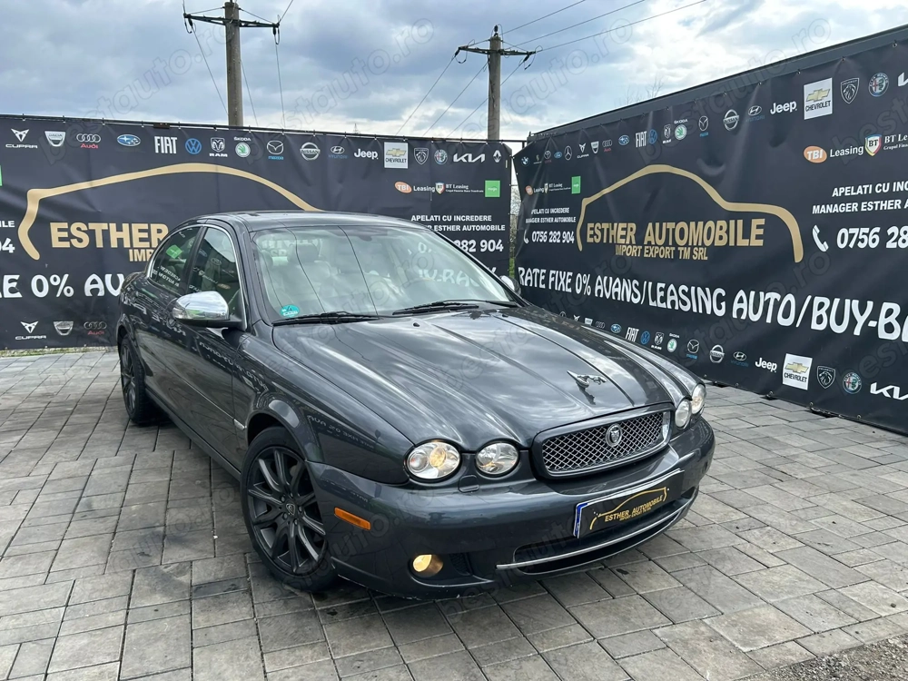 JAGUAR X-TYPE * an 2009 * 2.2 Diesel * Automat * PIELE CREM - Livrare Garantie Finantare