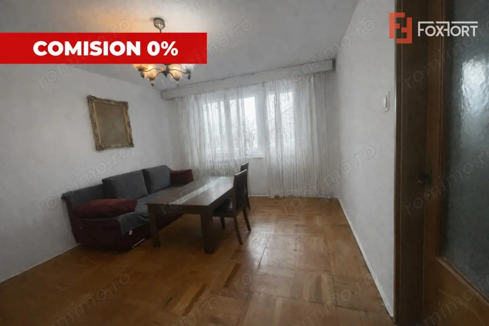Apartament cu 2 camere, etaj 3, zona Podgoria - Arad