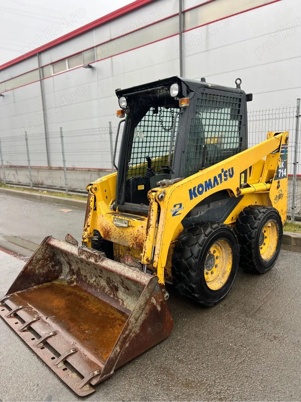 Mini Incarcstor Frontal KOMATSU SK714 AN 2010