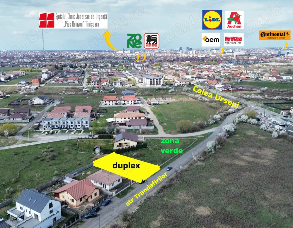 Casa tip duplex 4 camere de vanzare Calea Urseni