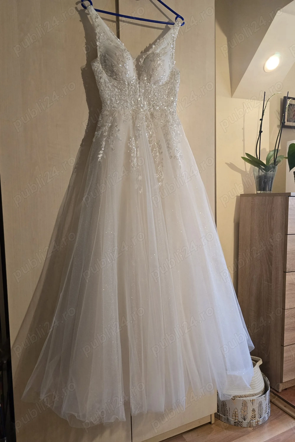 Rochie mireasa ivory-cappuccino