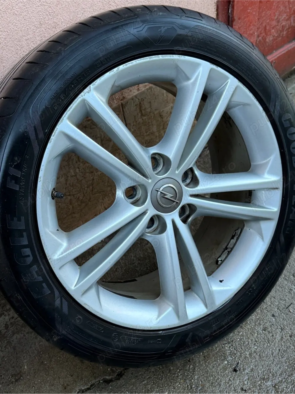 jante opel r18 + anvelope set 4 buc