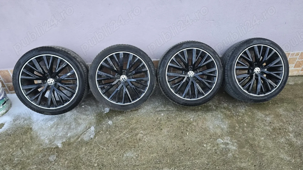 Jante 5x112 r18 cu anvelope dot 2023