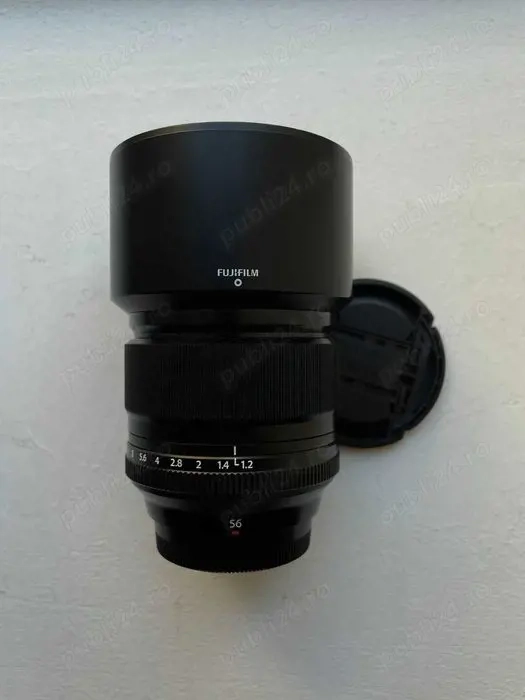 Obiectiv Fujifilm 56mm F1.2, Adaptor Fuji-M42