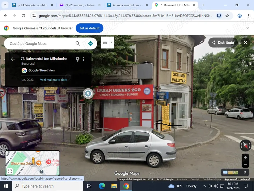 Spatiu comercial Bdl Ion Mihalache nr 73 