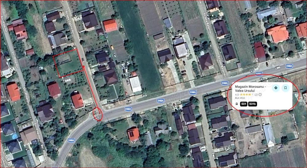 Teren Intravilan - Valea Ursului Iasi - direct de la Proprietar