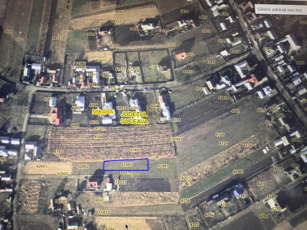 Vând 9 ari, teren intravilan în comuna Moara, sat Moara Nica
