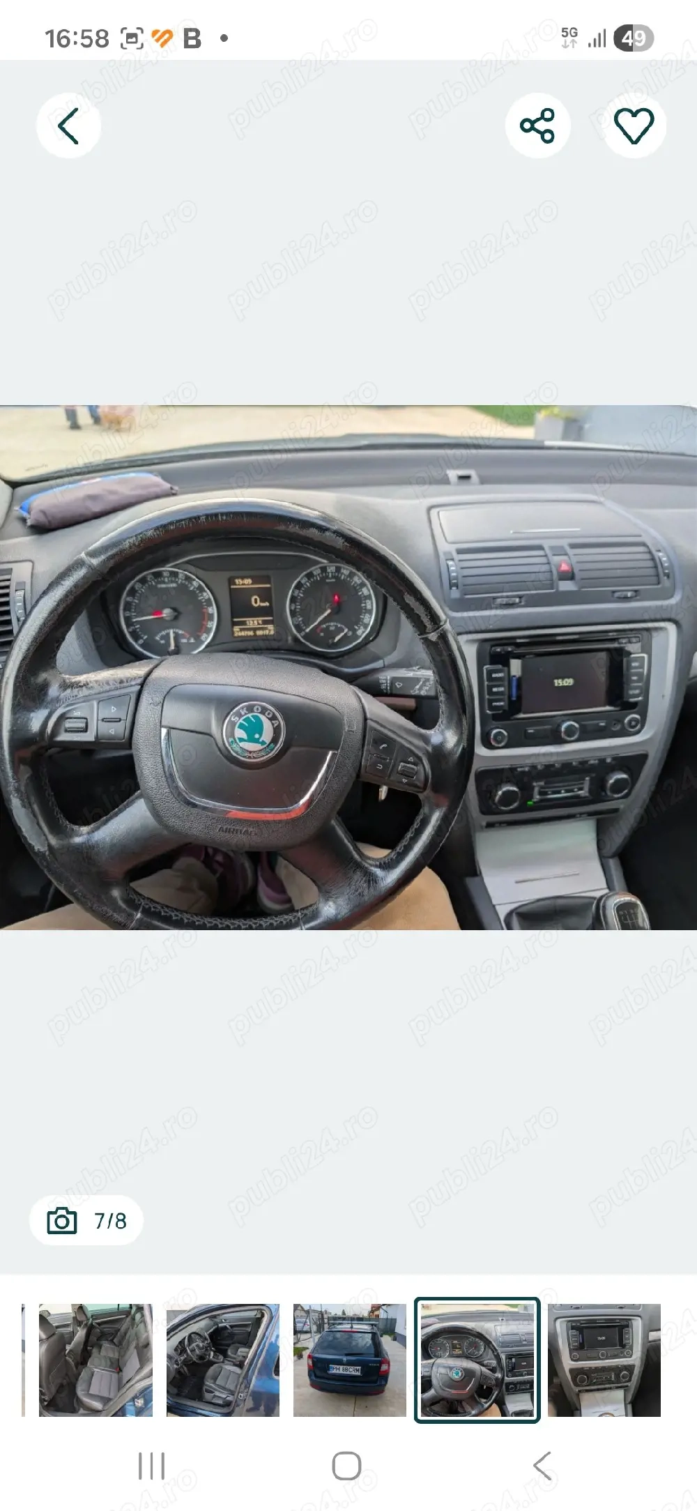 skoda octavia 2 combi