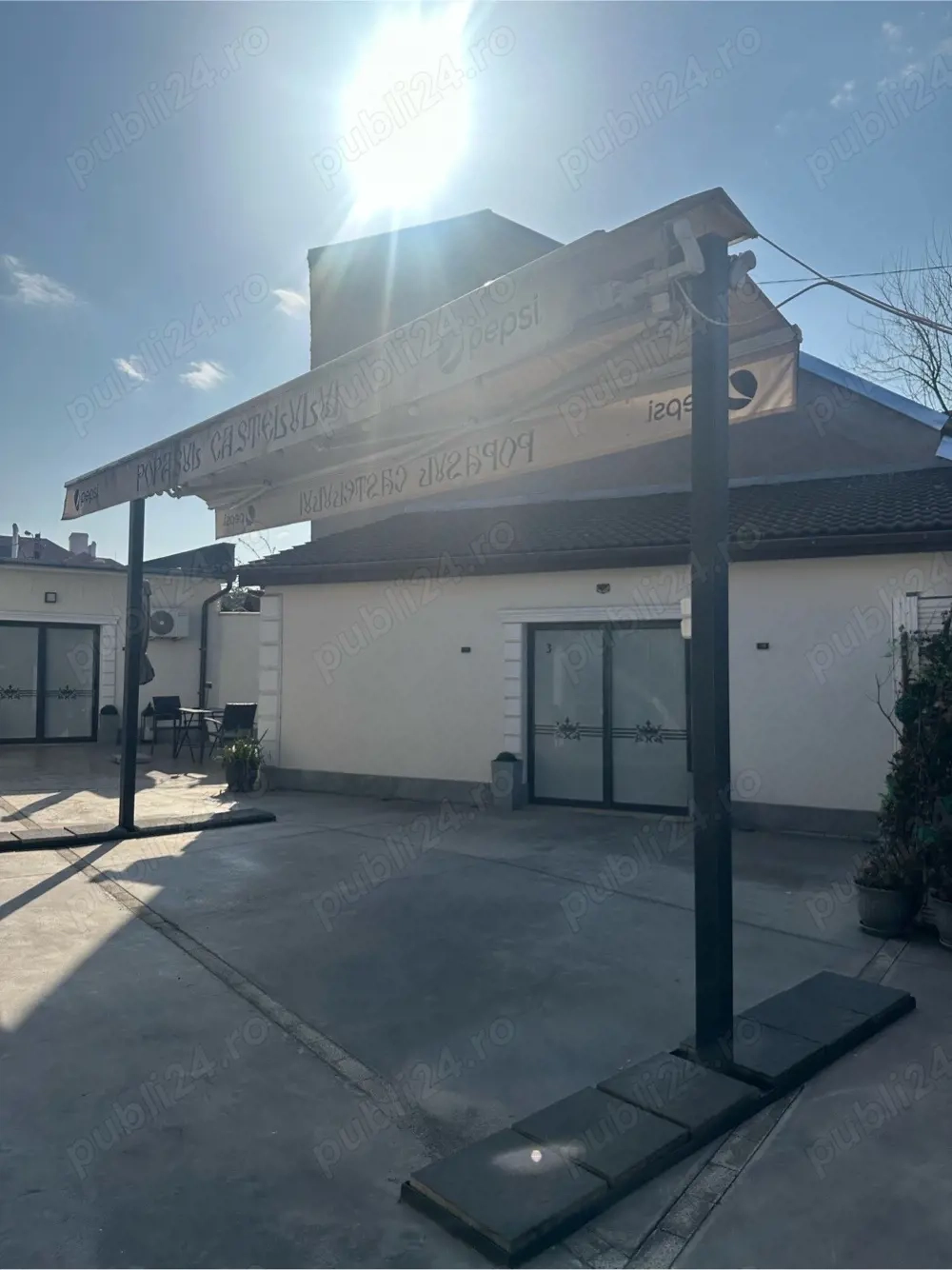 pergola electrica restaurant