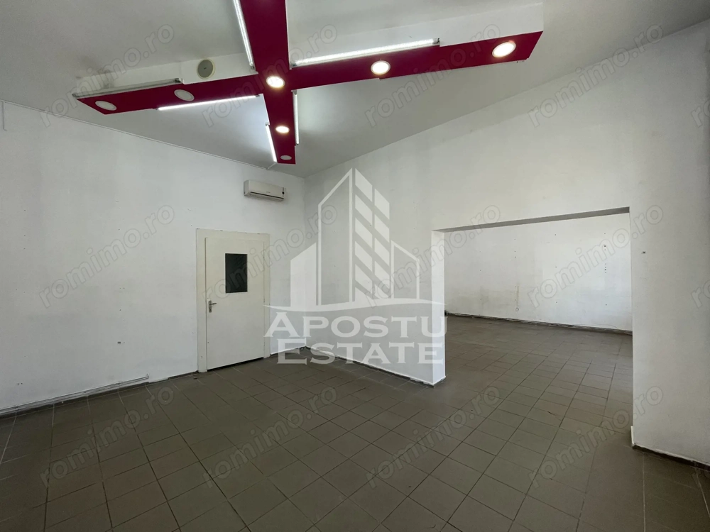 Spatiu comercial stradal, 80 mp, Zona Iosefin