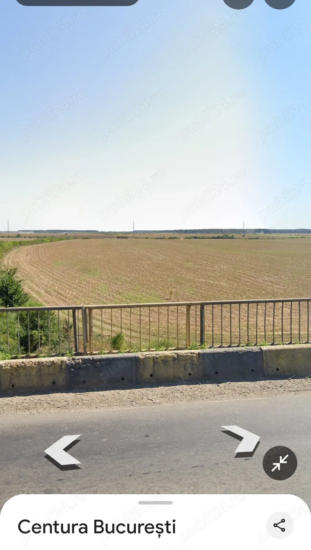 Teren extravilan DNCB Pantelimon 