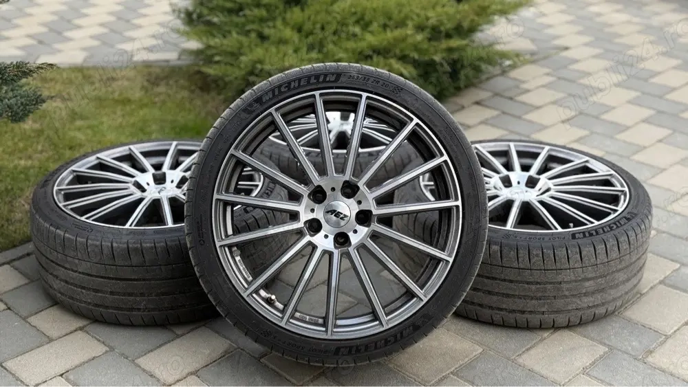 Roti vara Audi A6 C7 A7 A8 jante 20 5x112 anvelope Michelin 255 35 20