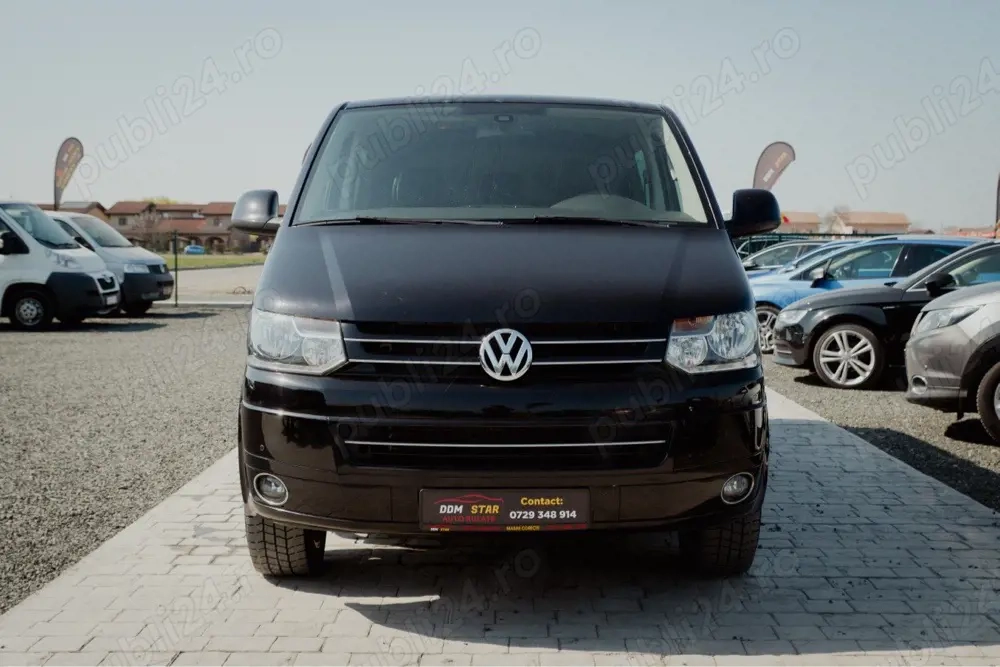 Vw Transporter Lung 5locuri + marfa  2.0 Tdi  180 Cp  Cutie Automata