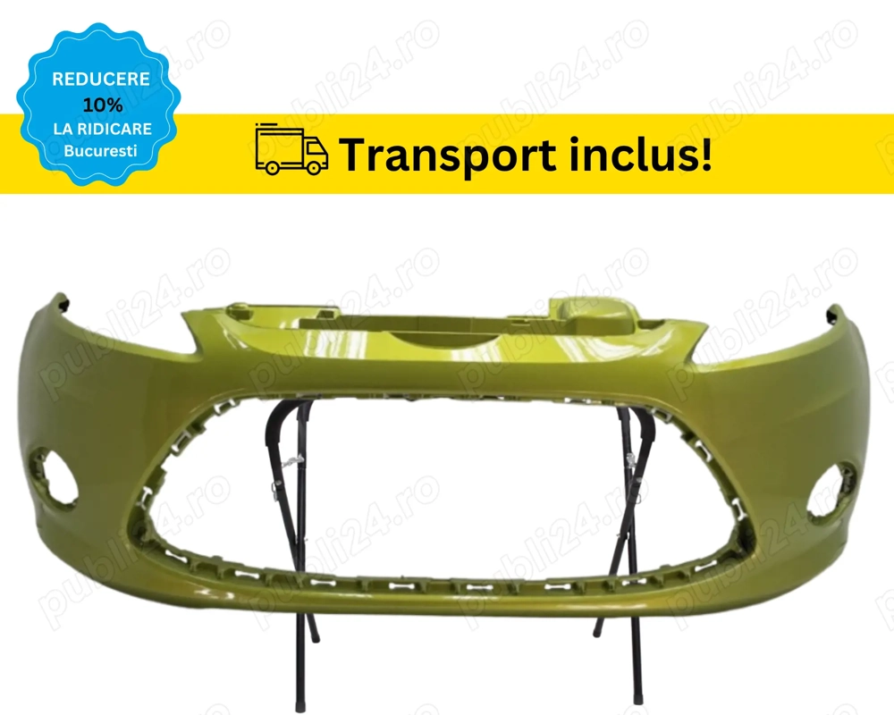 Bara fata Ford Fiesta MK7 2008-2012 Verde Squeeze VOPSITA