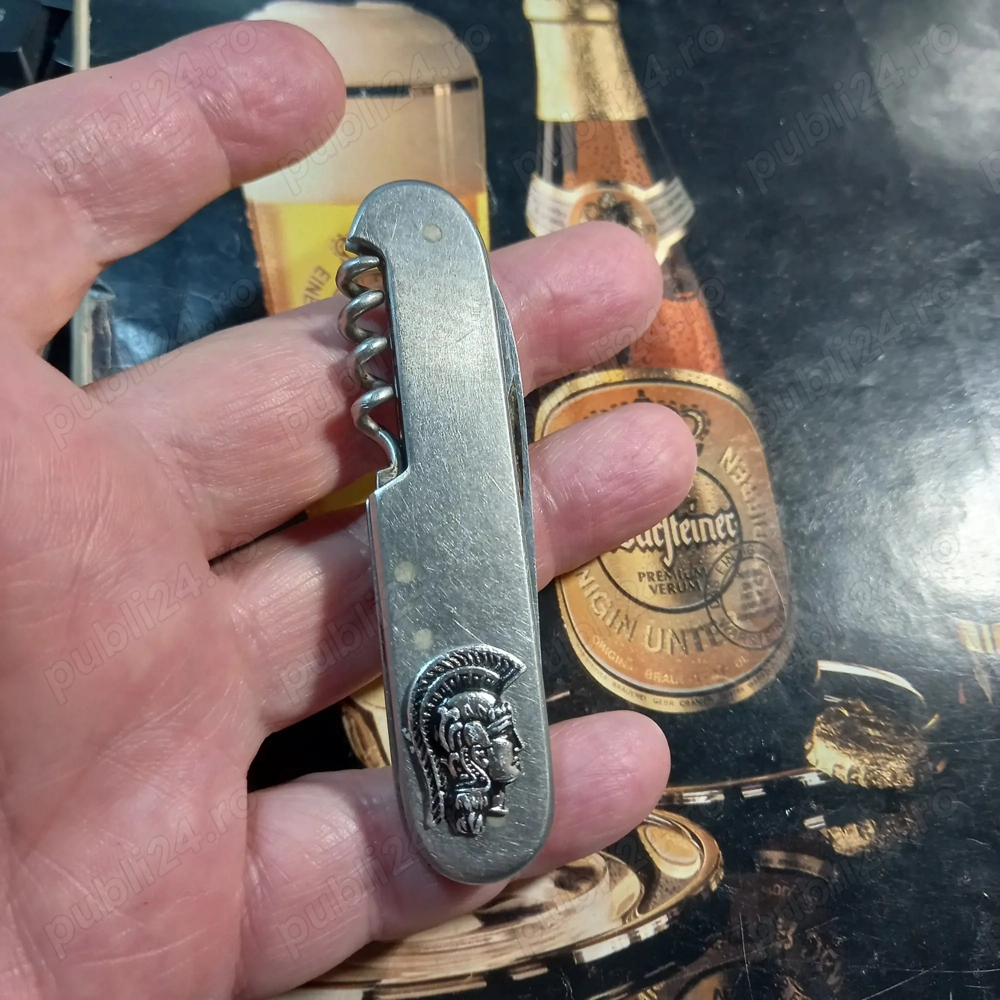 briceag vechi, 3 extensii, oțel inoxidabil, stare bună