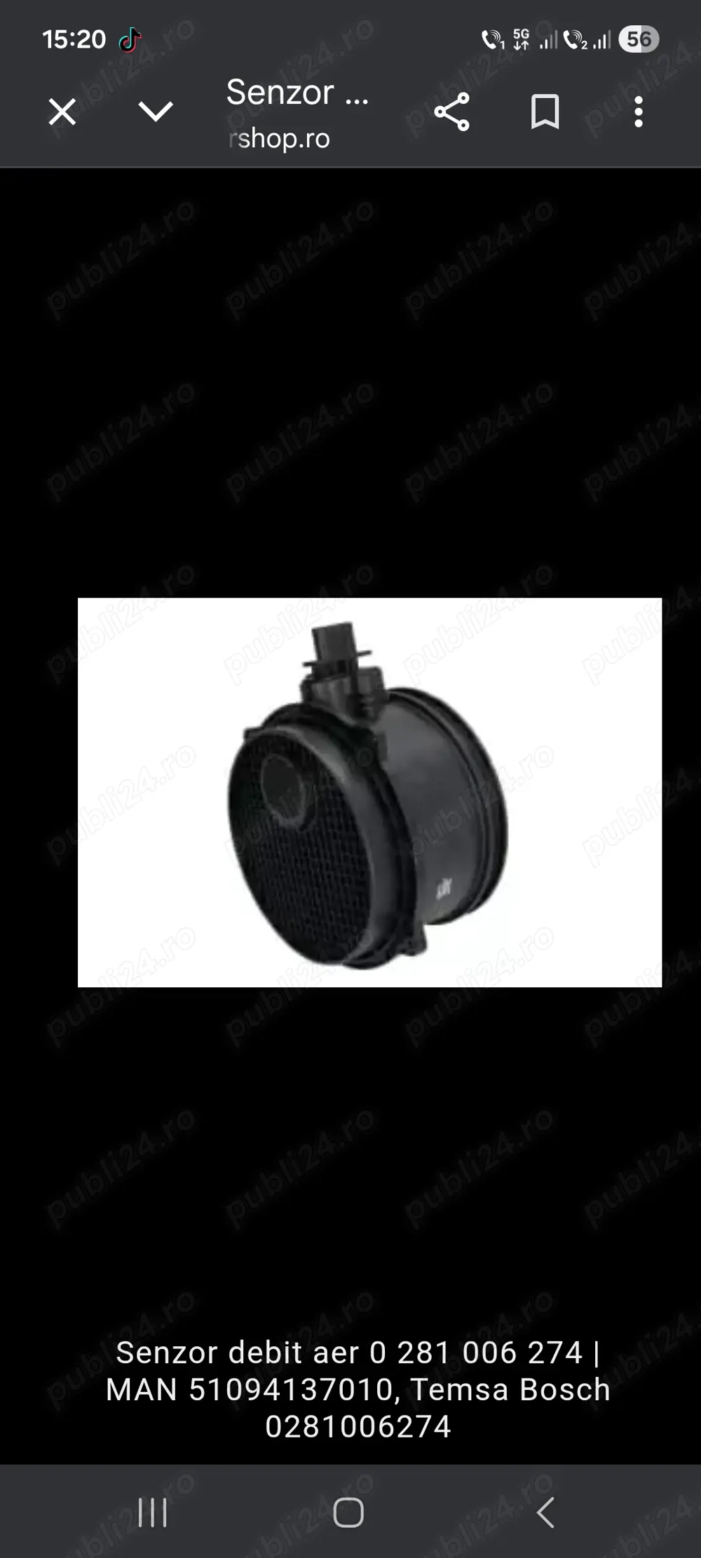 Debitmetru aier Man E 6 