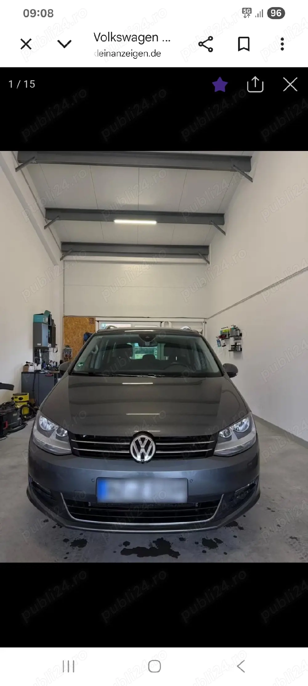 Vw sharan 4x4 , SCR  an 2018, 7 locuri, cutie automata dsg 7, BMT, model special SOUND, 2.0 TDI, 135