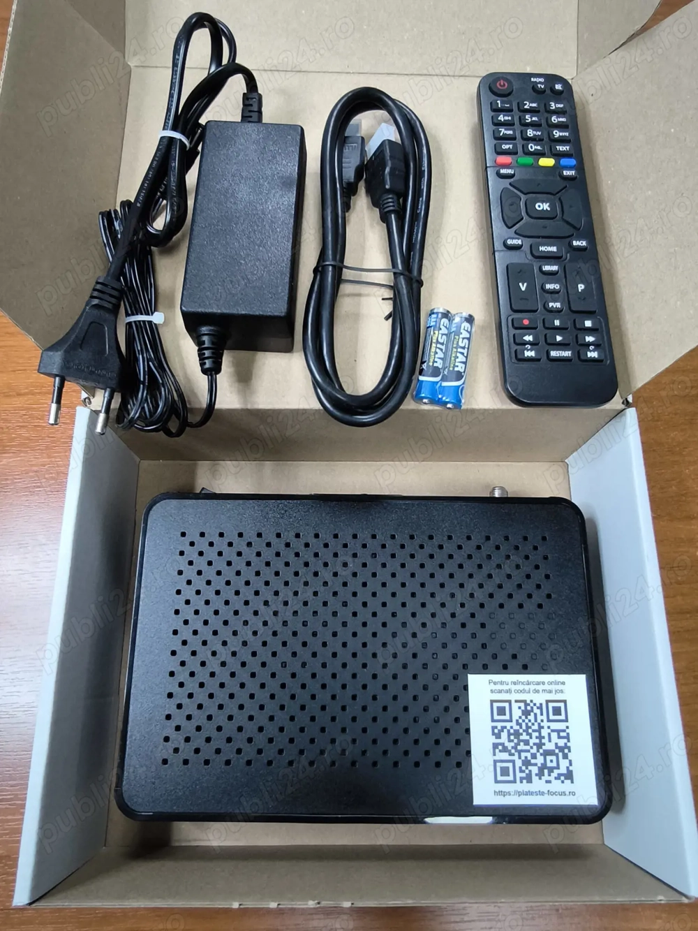 Receptor Focus Sat CO3600 sau MZ-52 + vizionare 2 luni Acces