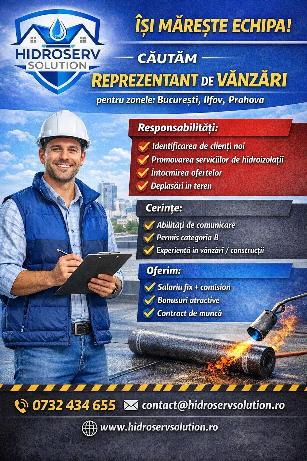  Hidroserv Solution își mărește echipa!