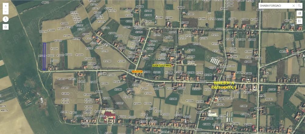 INTRAVILAN in Ohaba Forgaci