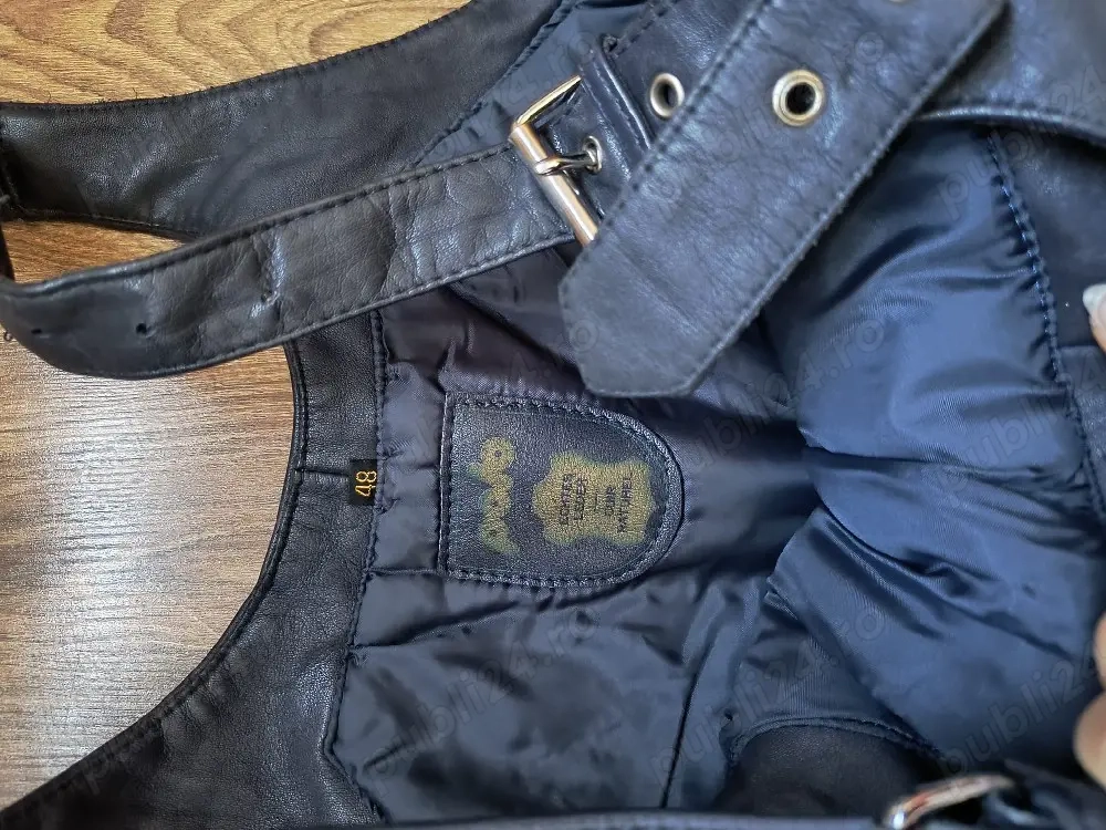  Geaca motto aproape nou 