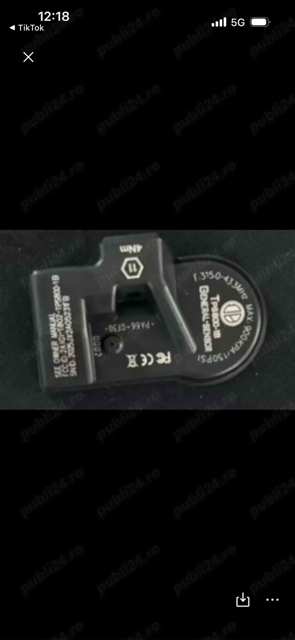 Senzori presiune roți (TPMS): Mercedes, BMW, VW, Ford, Renault s.a.