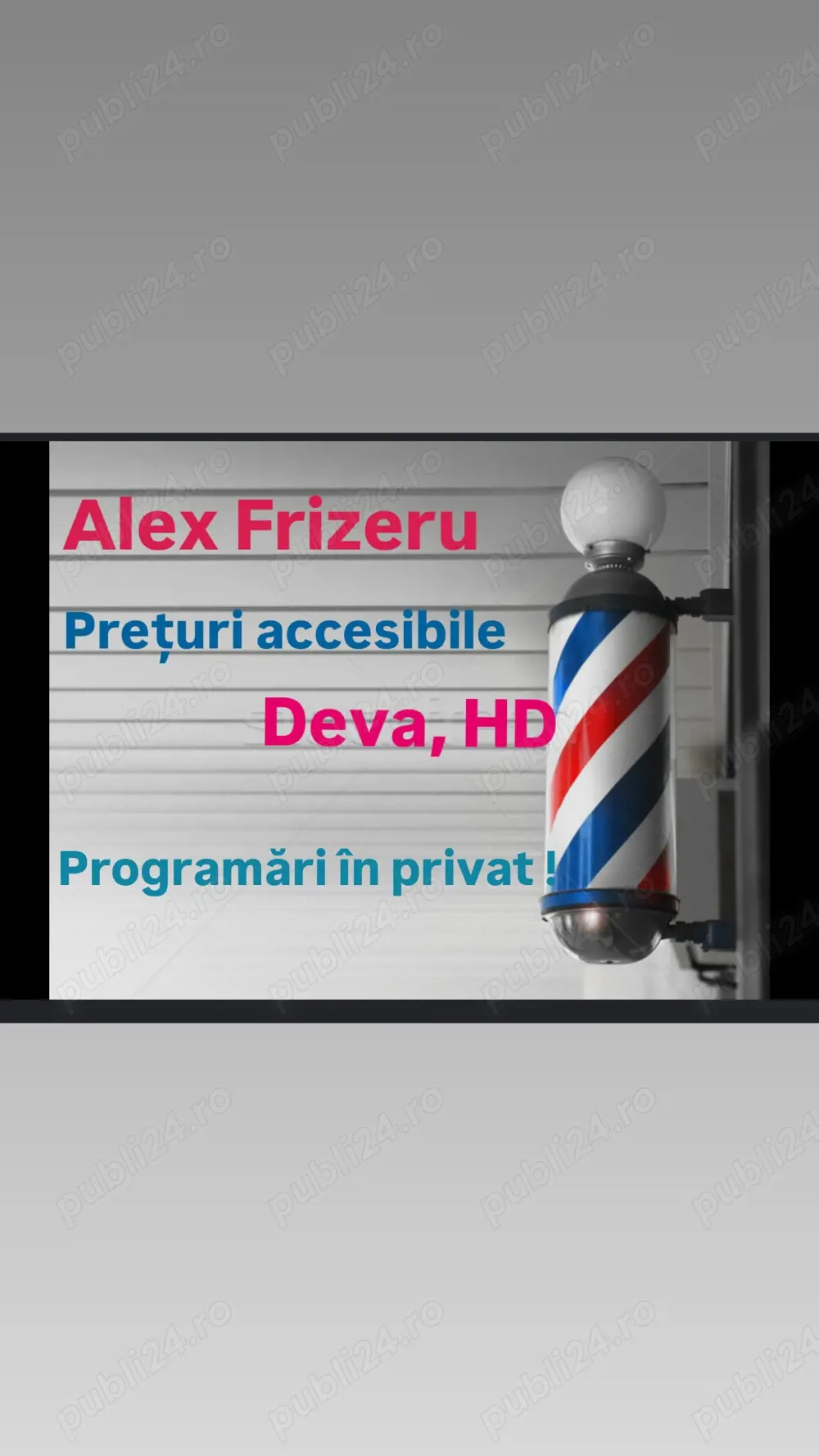 Frizer in Deva ! 