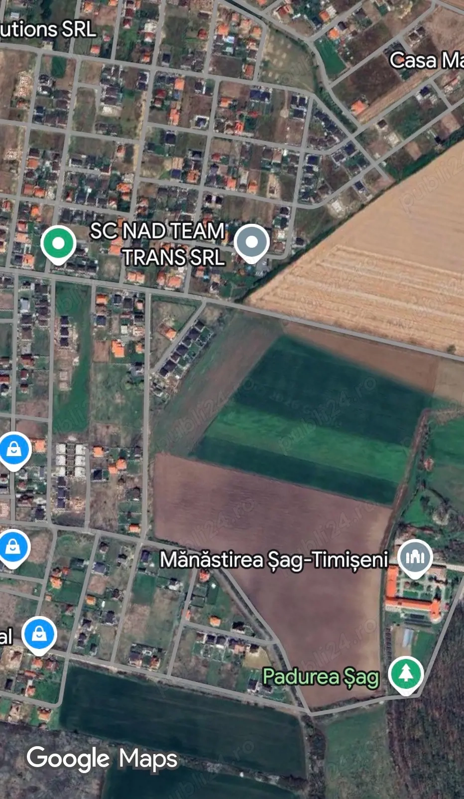 Proprietar teren Sag Manastire