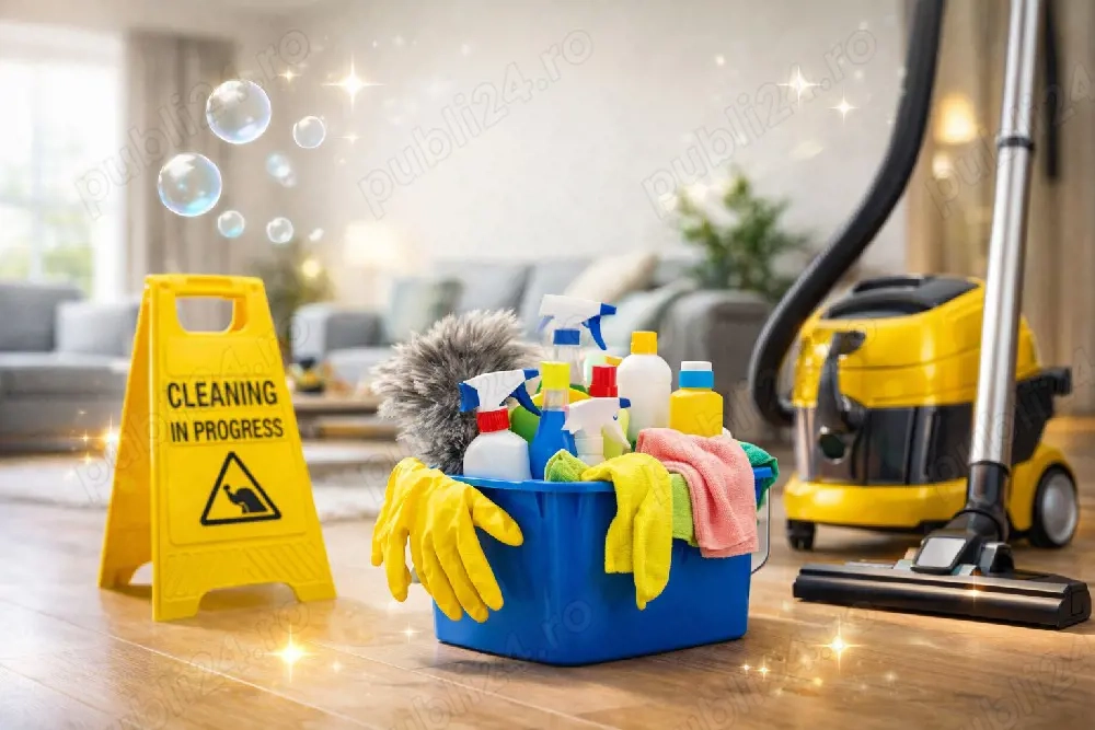   Cuplu serios oferim servicii de curățenie   totul lună!  