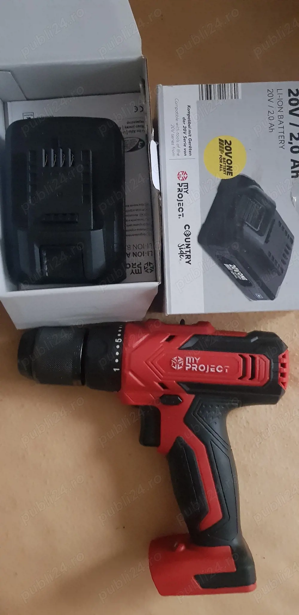 Acumulator myproiect.vonroc. si auchan  .  Și încărcător myproiect .  Energizer ,worcraft .vonroc