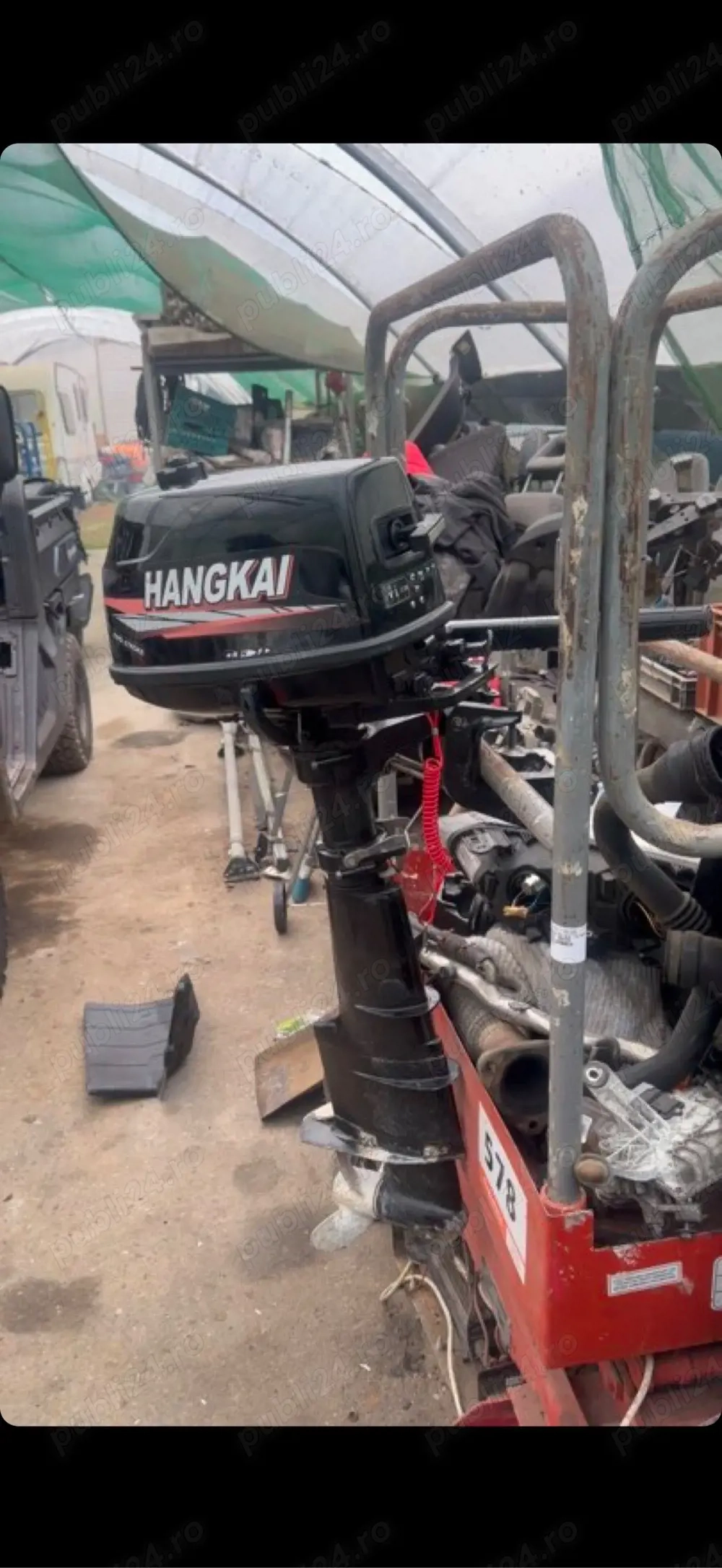 Vand motor de barca de 6 cp 