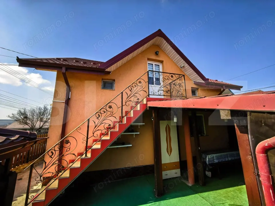 Casă 5 camere în Lețcani – acces direct la drumul european