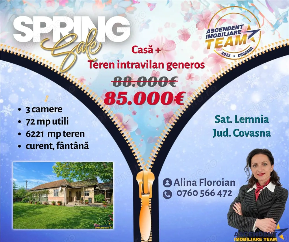 FILM! Casa si anexe, pe domeniu de 6.221mp,  livada pomi fructiferi, Lemnia, Covasna
