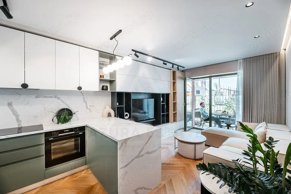 Apartament exclusivist terasa  acoperita view spre lac zona Țiglari