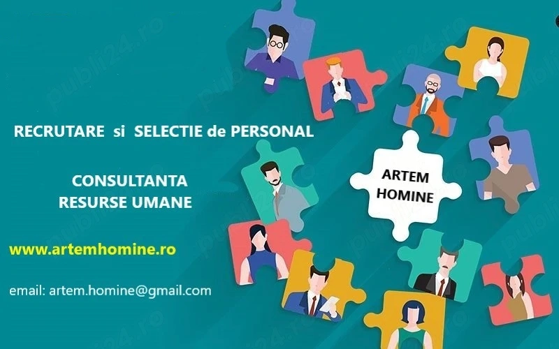 Servicii de Recrutare si Selectie de Personal si Consultanta Resurse Umane 