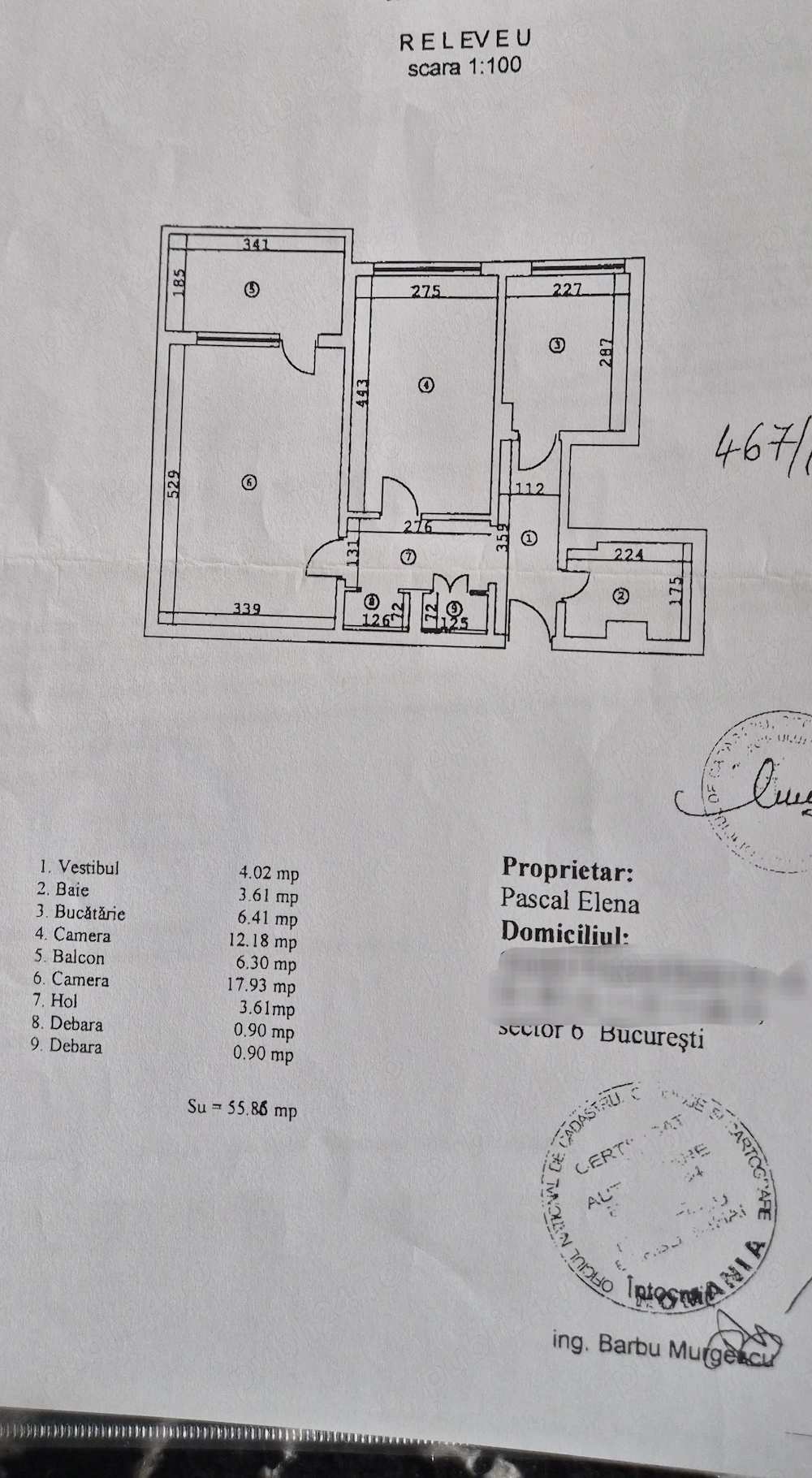 Apartament 2 camere Piața Gorjului