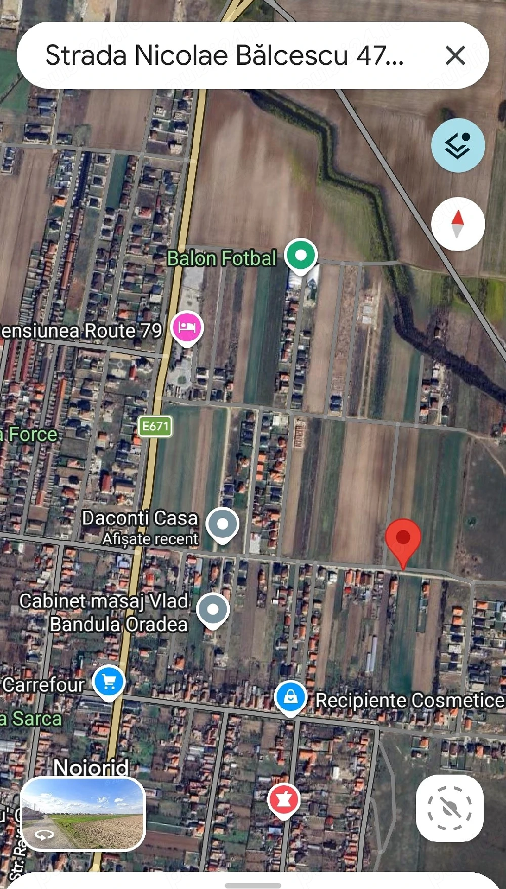 Teren Nojorid intravilan 1922 mp