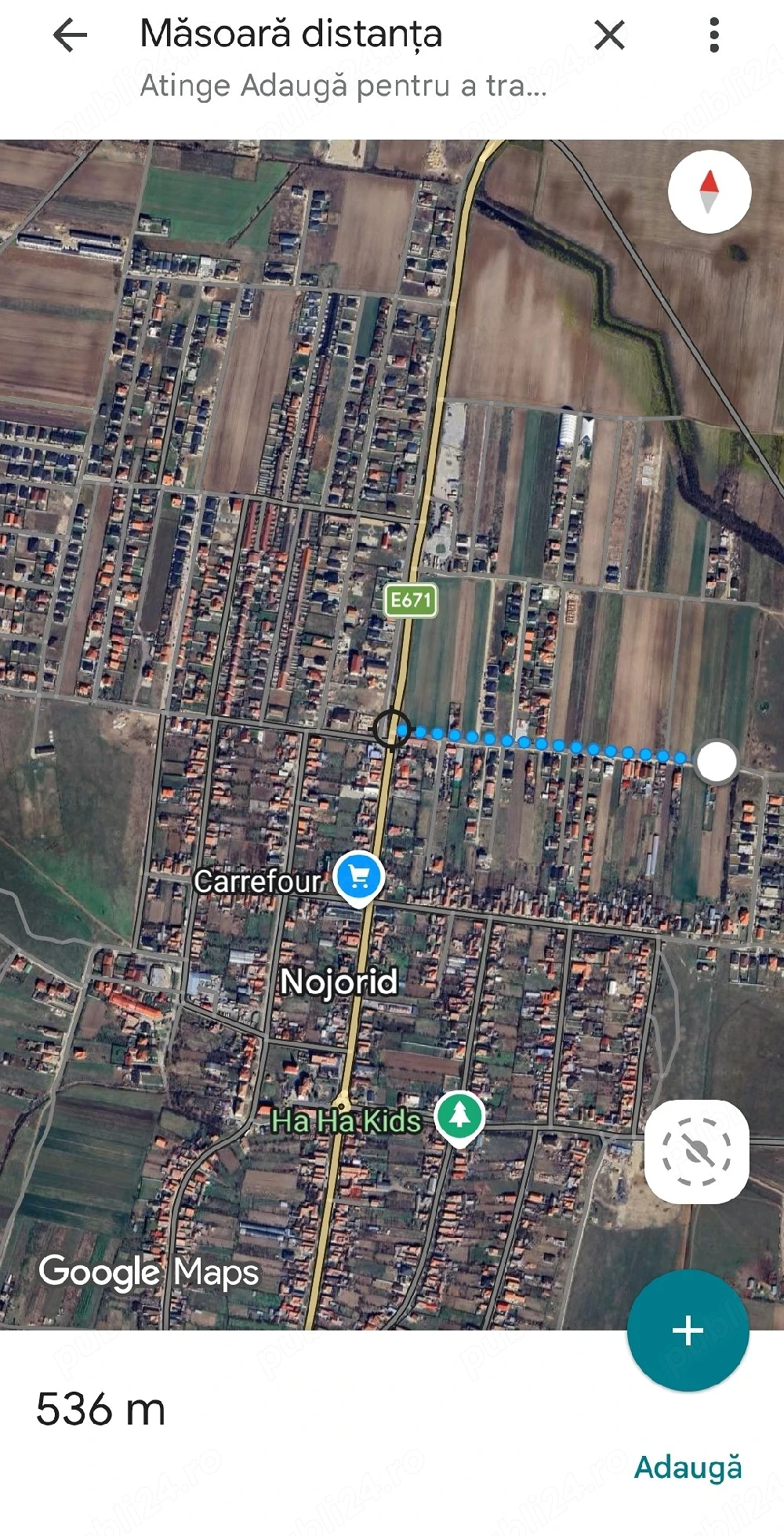 Teren Nojorid intravilan 1900 mp
