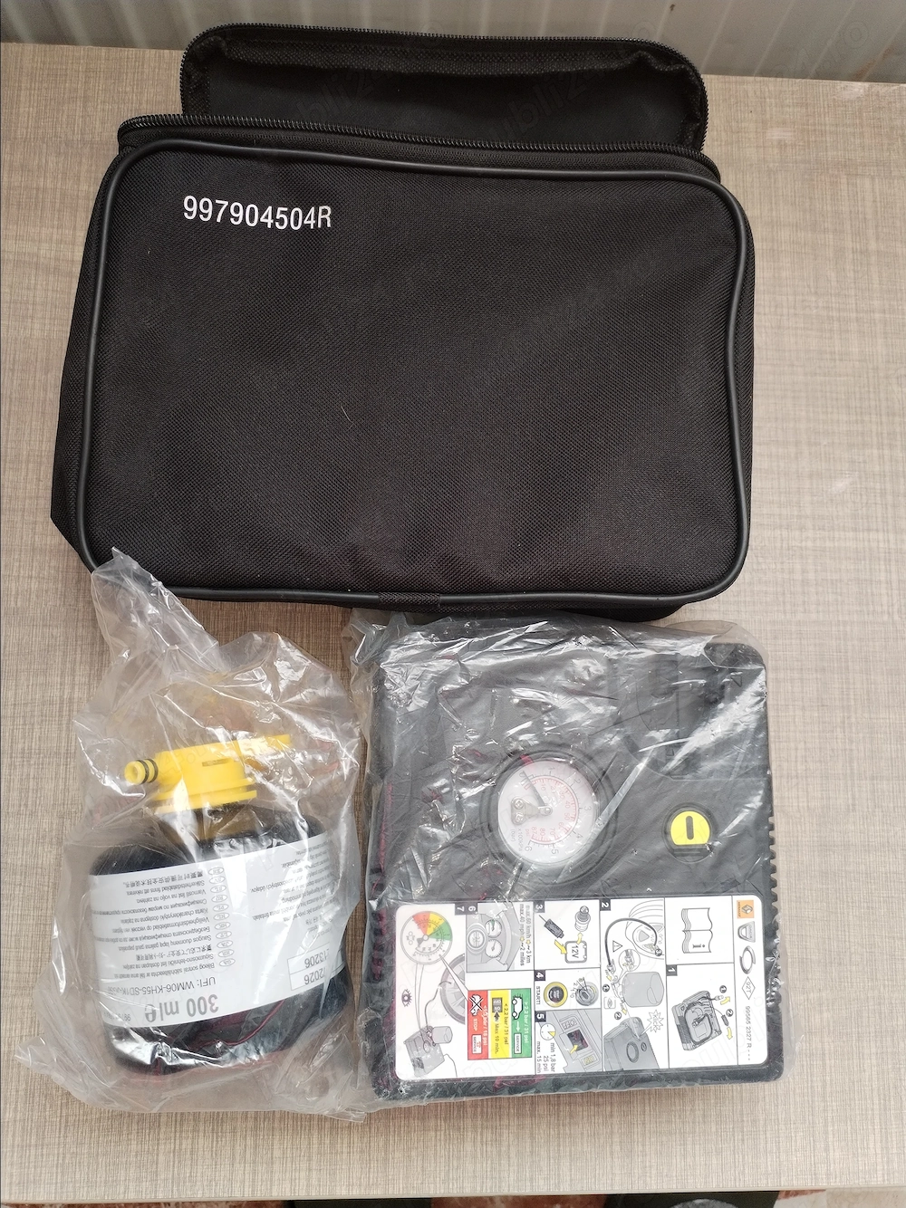 Kit reparație pneuri original Dacia 