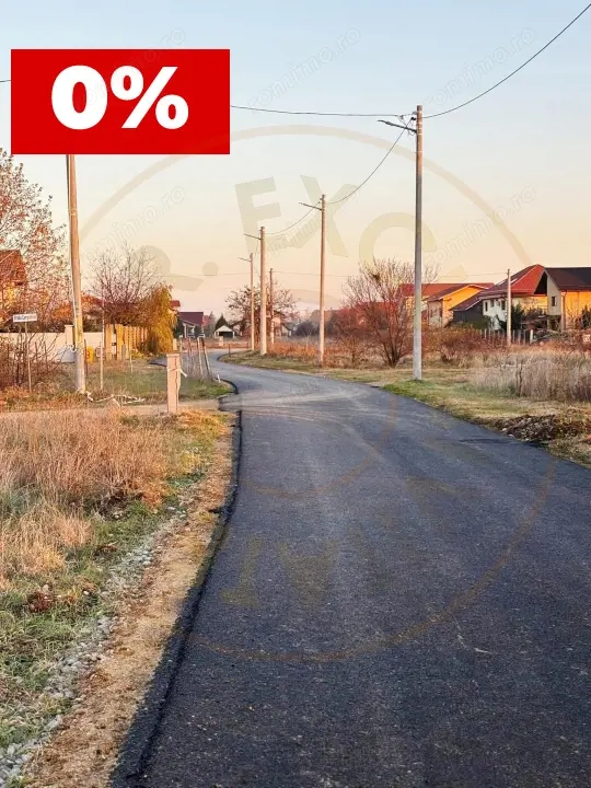 Terenuri de construcție casa in Domnești cu toate utilitățile disponibile