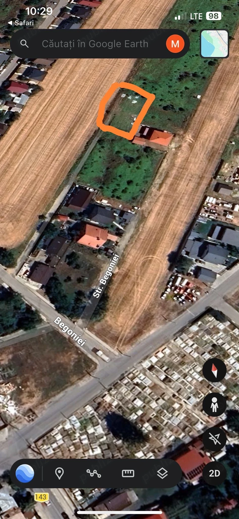 Teren de vanzare dragomiresti vale 