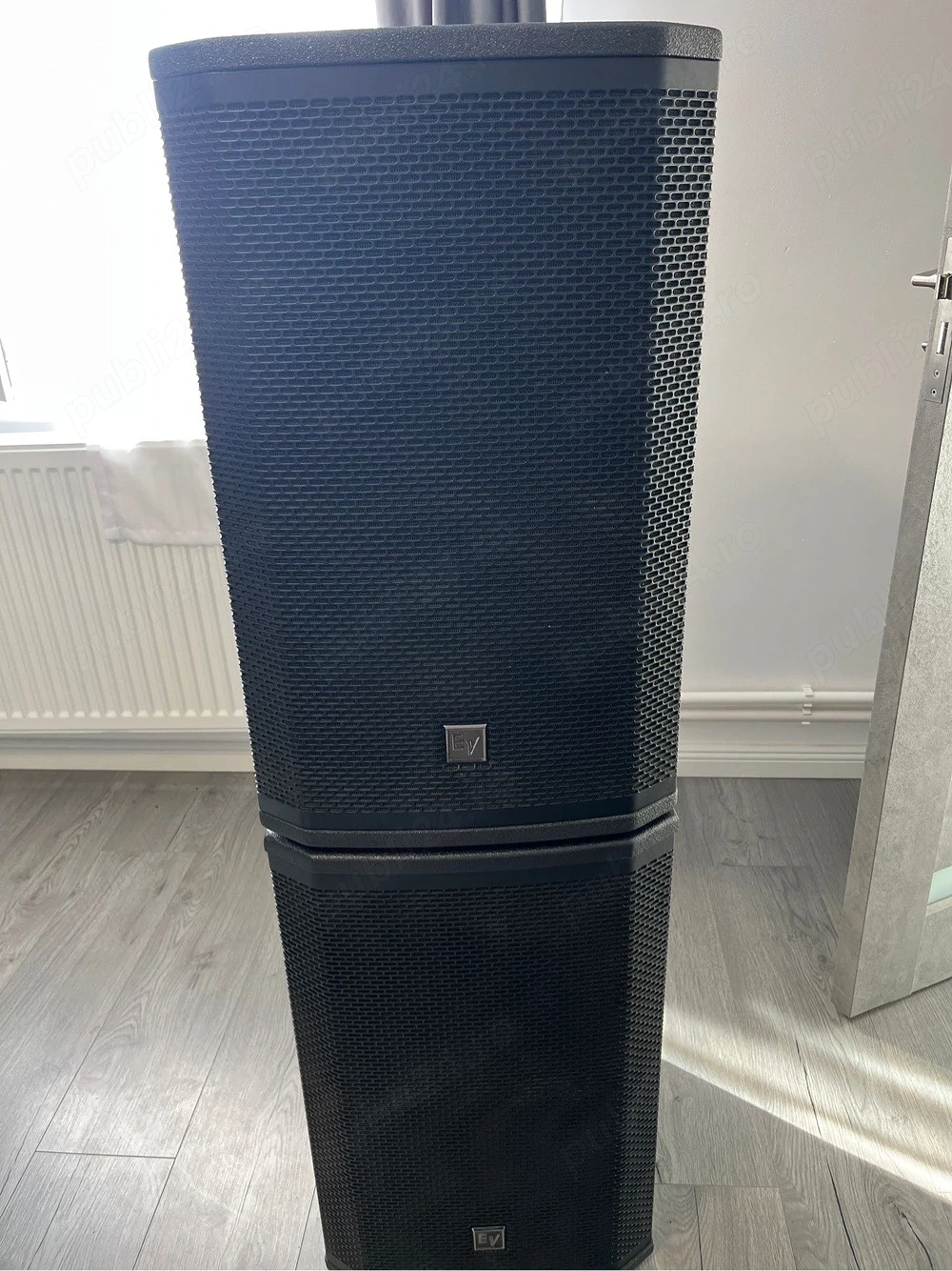 Set 2 boxe + 2 basi ETX Electrovoice