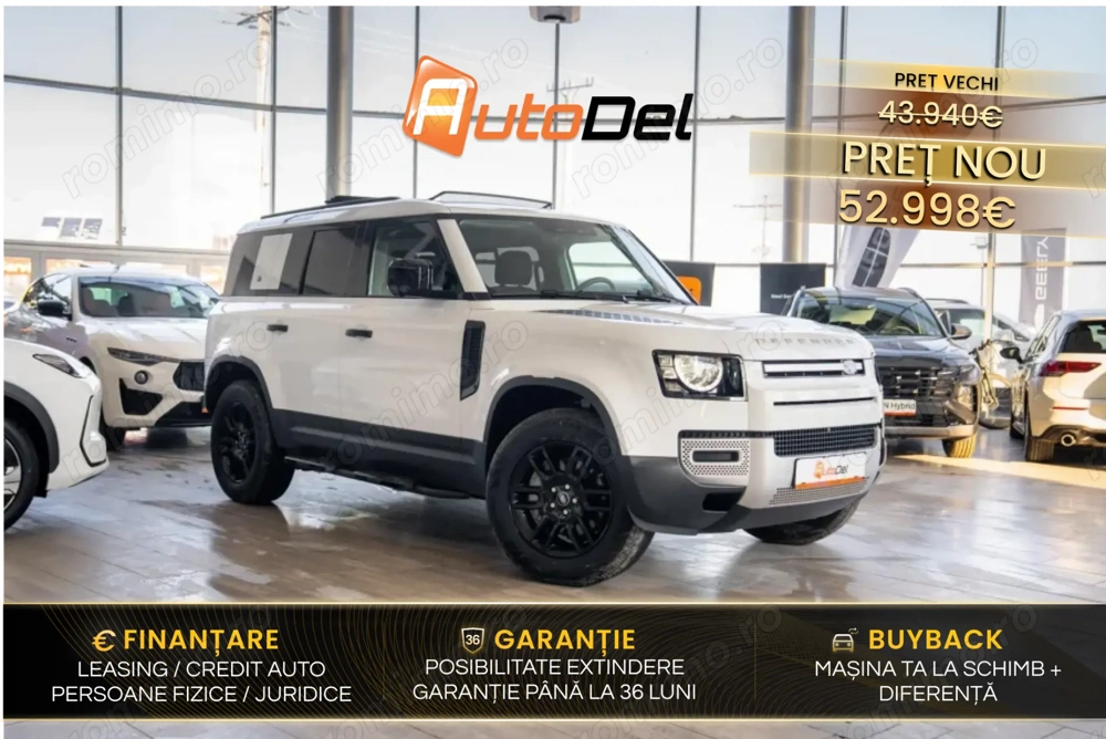 Land Rover Defender D300 3.0d 4x4 MHEV - "Hard Top"