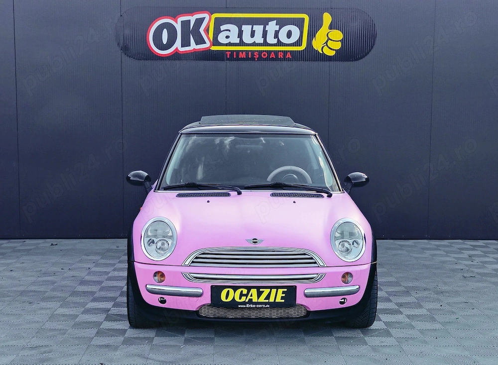 MINI COOPER ONE "CANDY PINK" - 1.6 benzina - 115 C.P. - inmatriculat RO