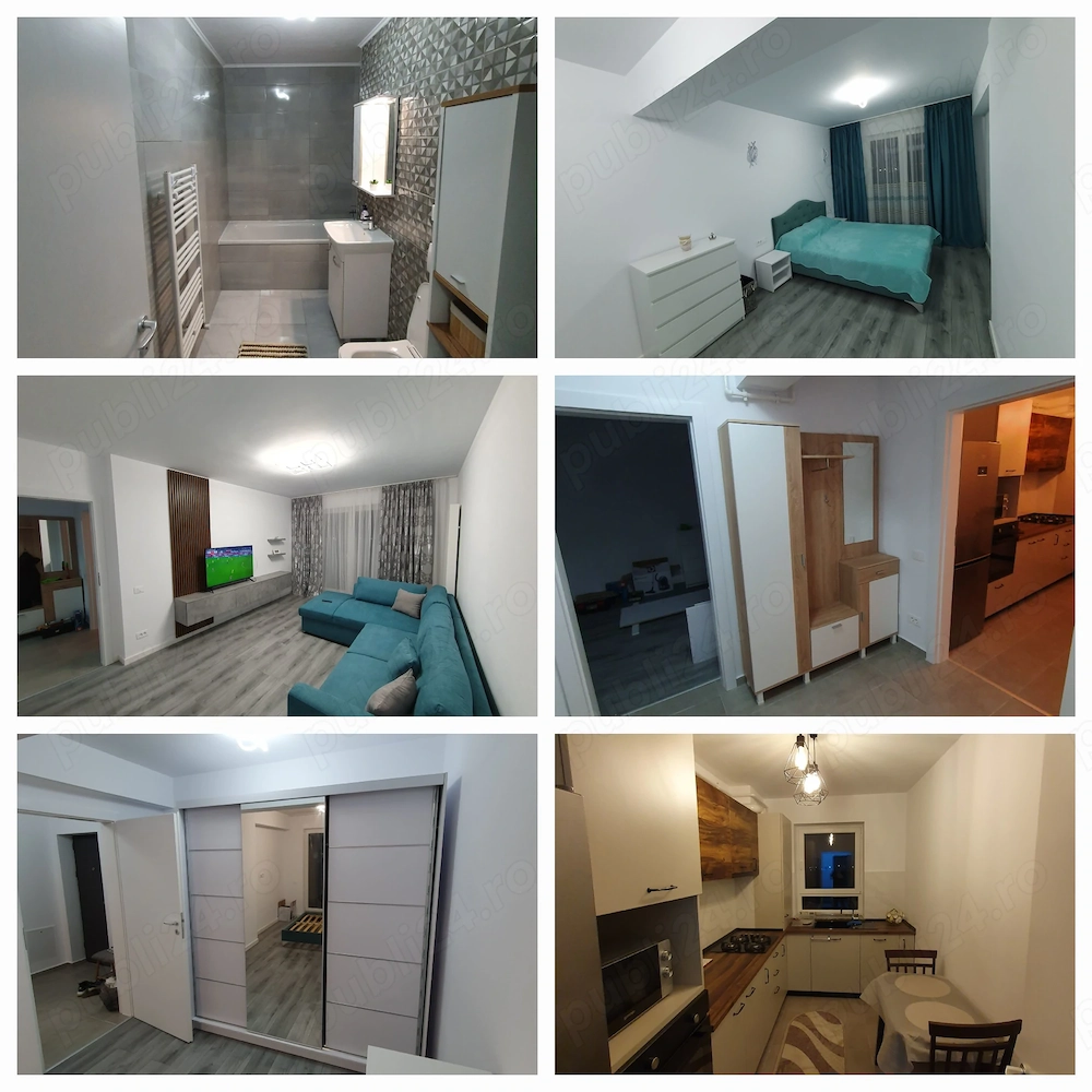 Inchiriez apartament cu 2 camere, Murer, Constanta
