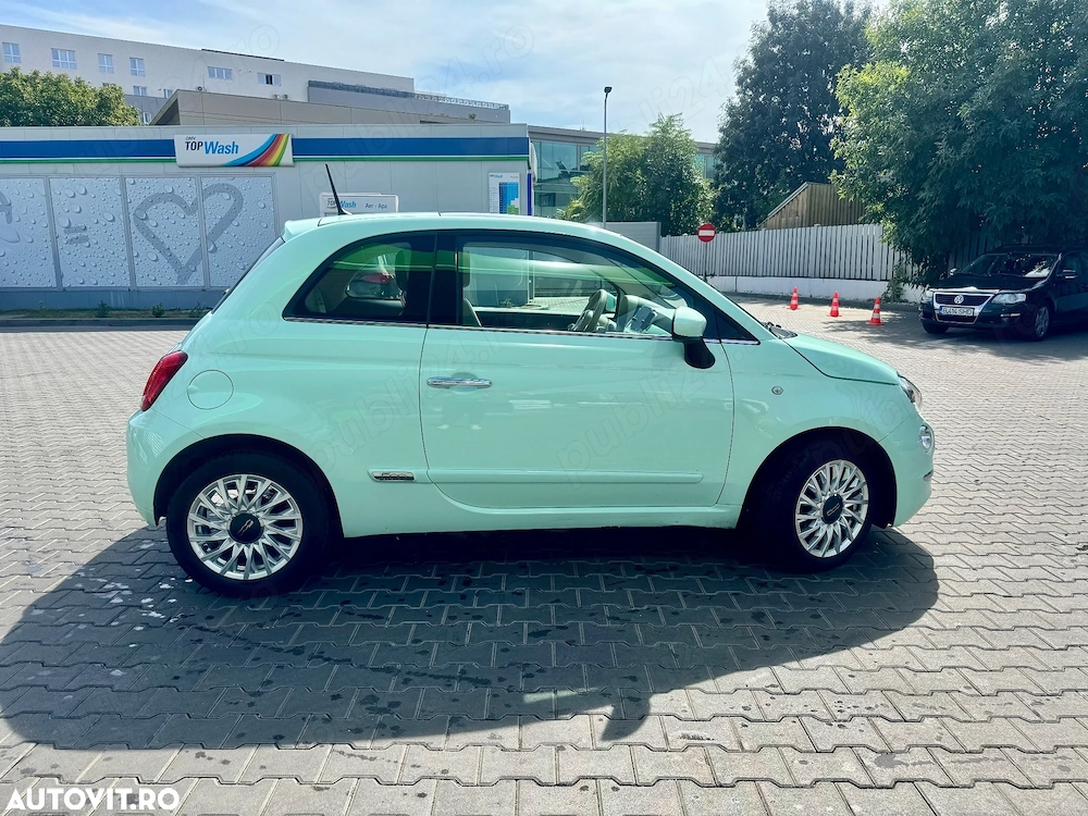 Fiat 500 2017 70k km automat verde lattementa stare exceptionala