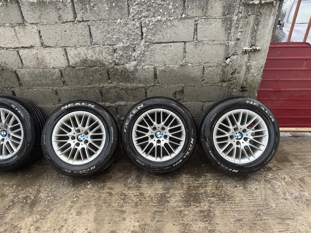 Roti BMW jante aliaj + cauciucuri vara